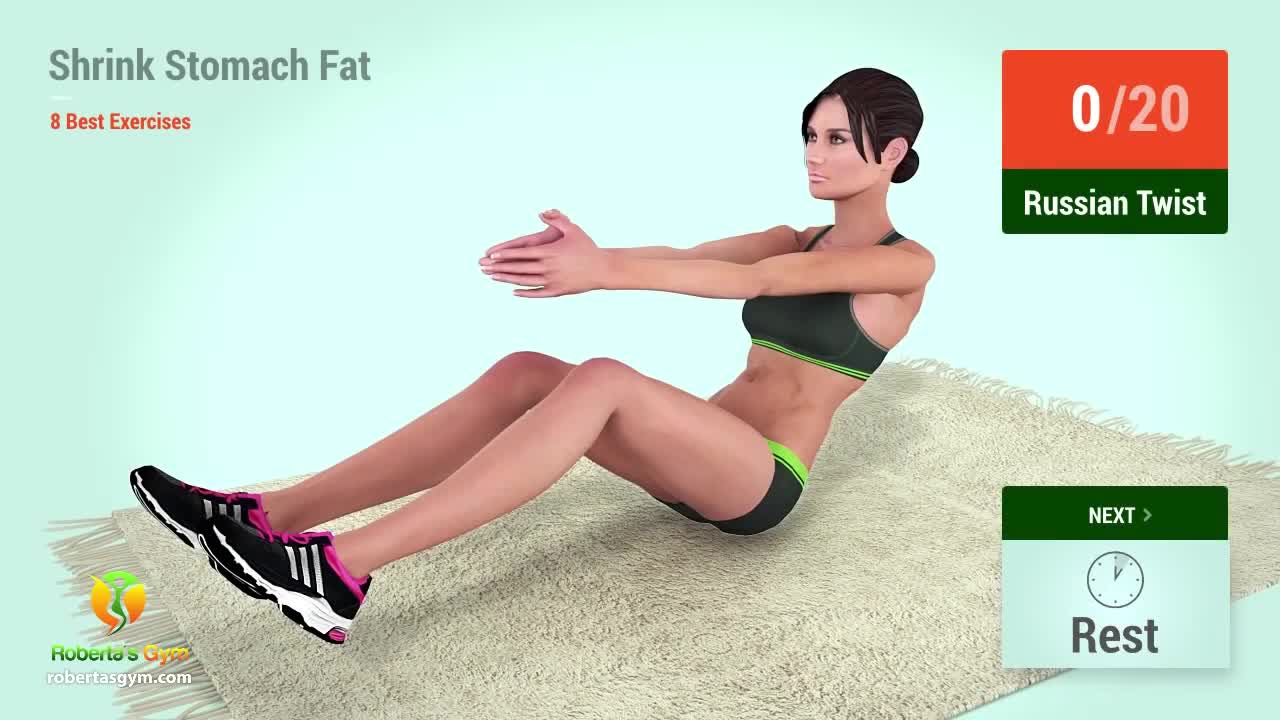 8 Best Exercises To Shrink Stomach Fat