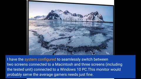 Review: Dell S-Series 27-Inch Screen LED-Lit Gaming Monitor (S2719DGF); QHD (2560 x 1440) up to...