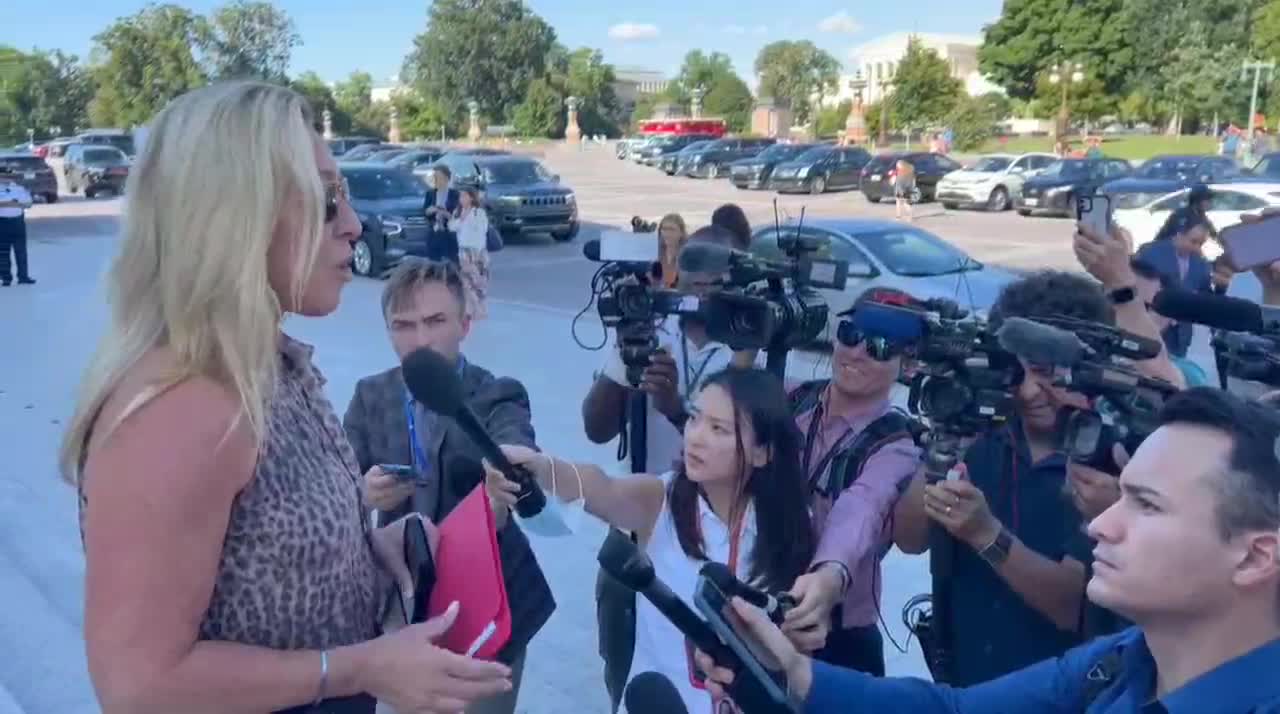 MTG files articles of impeachment against Merrick Garland.