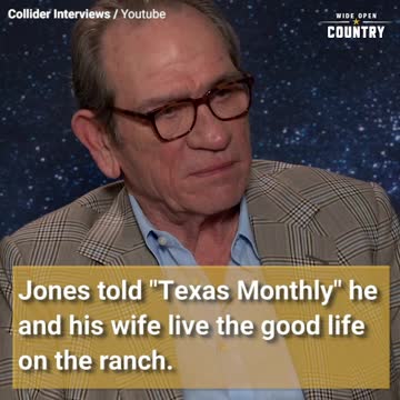 Tommy Lee Jones Owns a 3,000-Acre Cattle Ranch in Texas