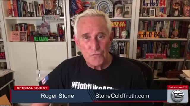 ROGER STONE TALKS ABOUT HIS STONE PLAN THAT WOULD GET TRUMP BACK IN OFFICE CONSTITUTIONALLY