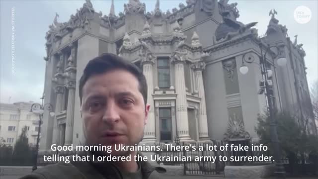 Ukraine president volodymyr zelenskyy vows