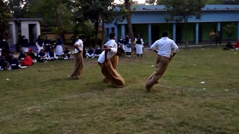 Sack Race Funny Video