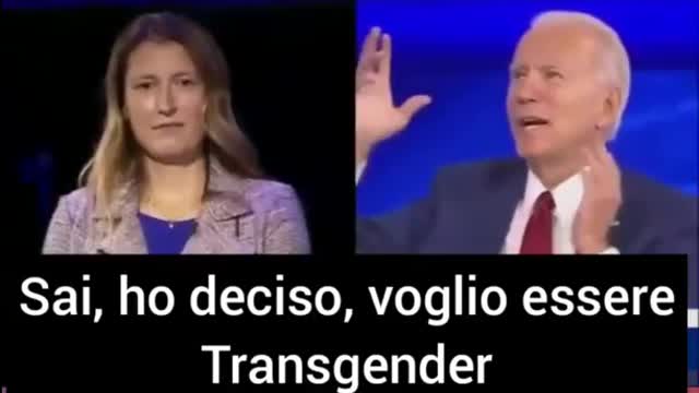 Biden "bambini transessuali"