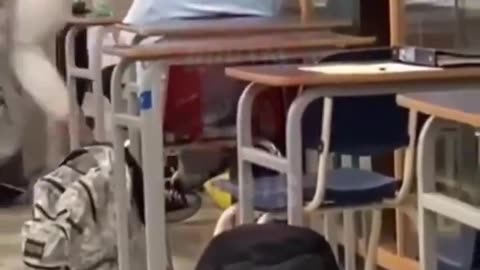 Student Screams 'What Did I Do' As He Is Brutally Attacked In Class