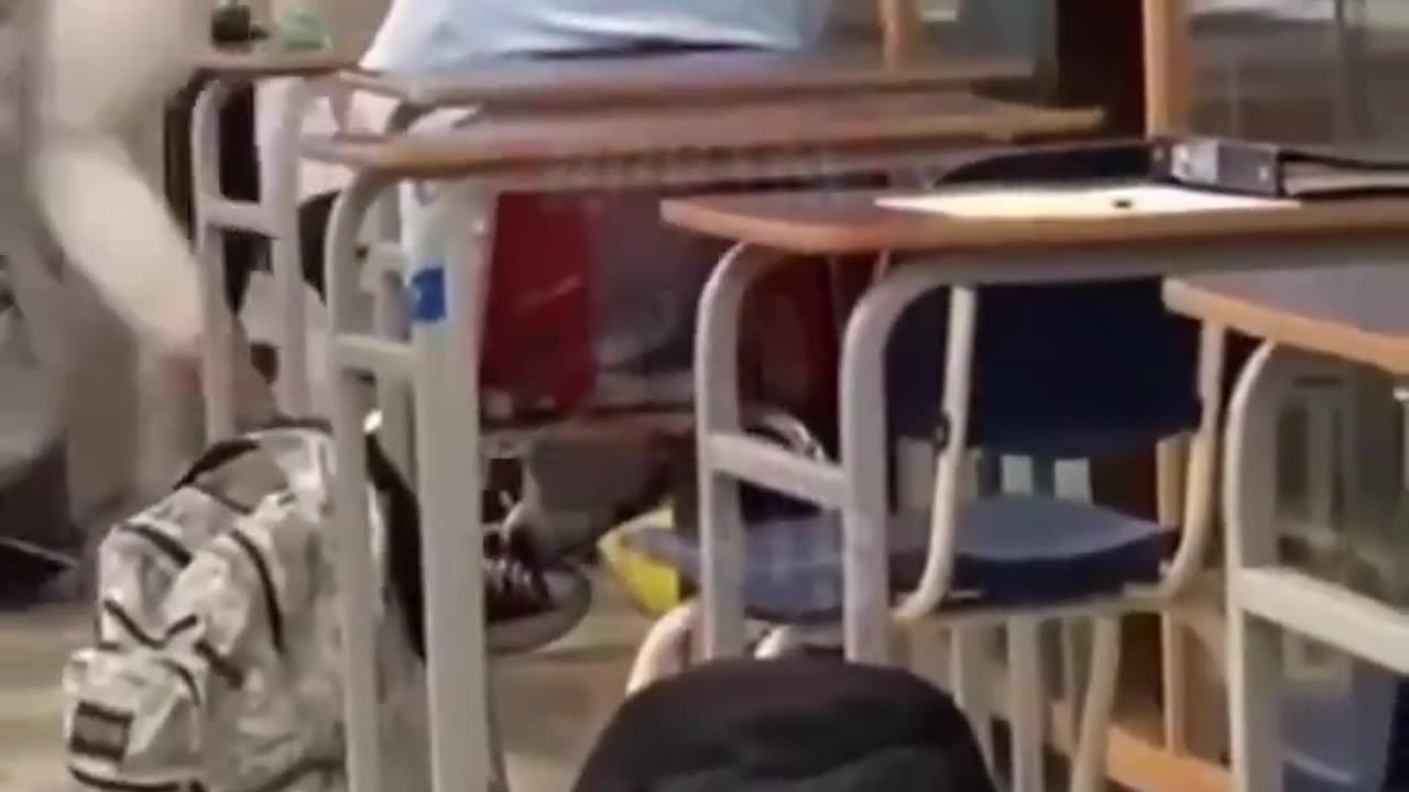 Student Screams 'What Did I Do' As He Is Brutally Attacked In Class