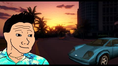 Out of touch but you play GTA Vice City for the first time