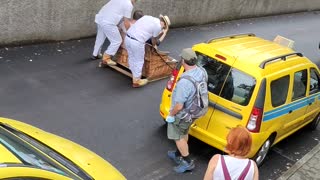 A Sleigh Ride Through The Streets of Funchal