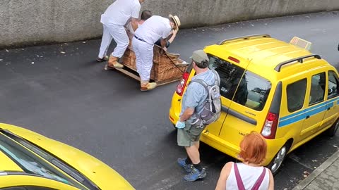 A Sleigh Ride Through The Streets of Funchal