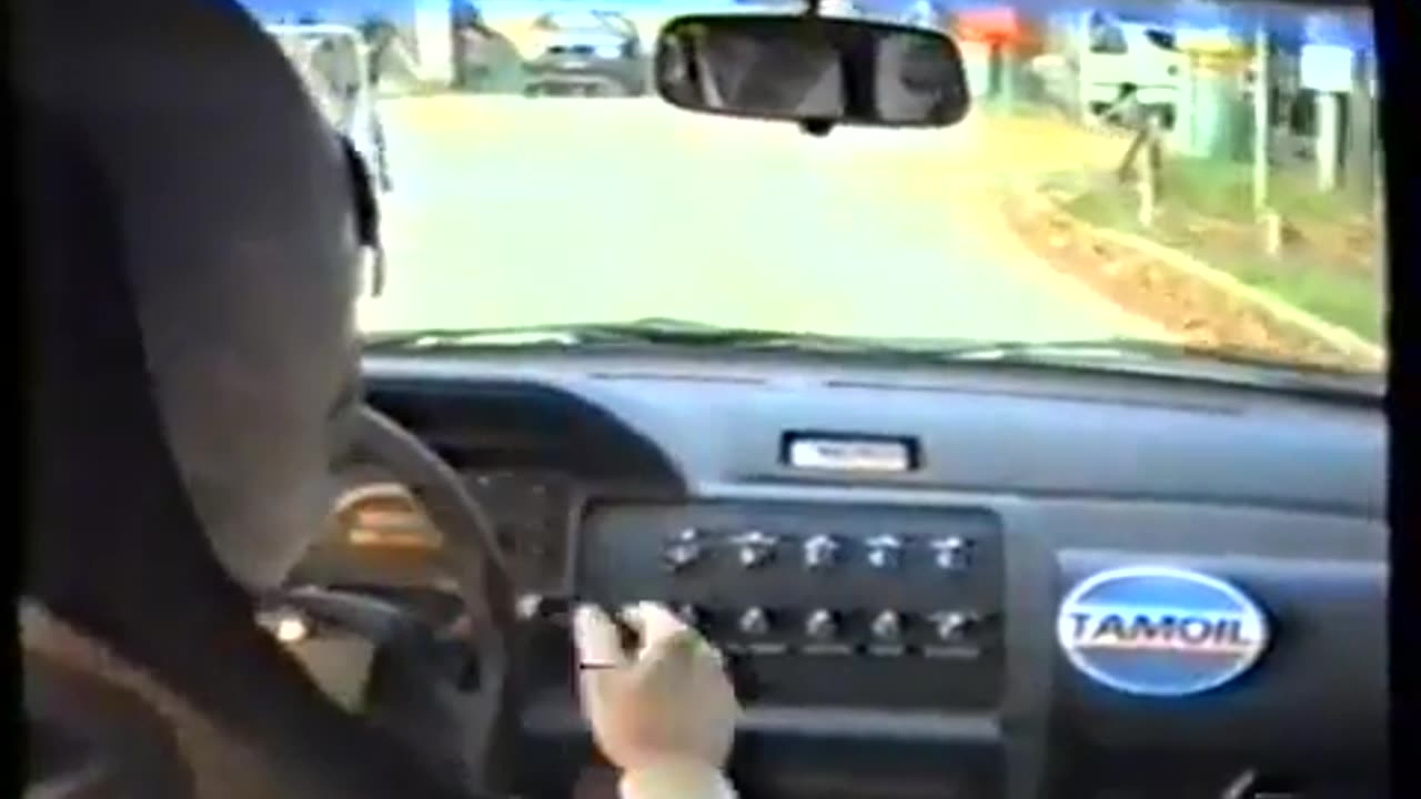 Gianfranco Cunico Camera car Rally Monza 1992