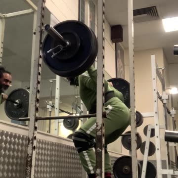 Squat 150kg at 85% 1x1