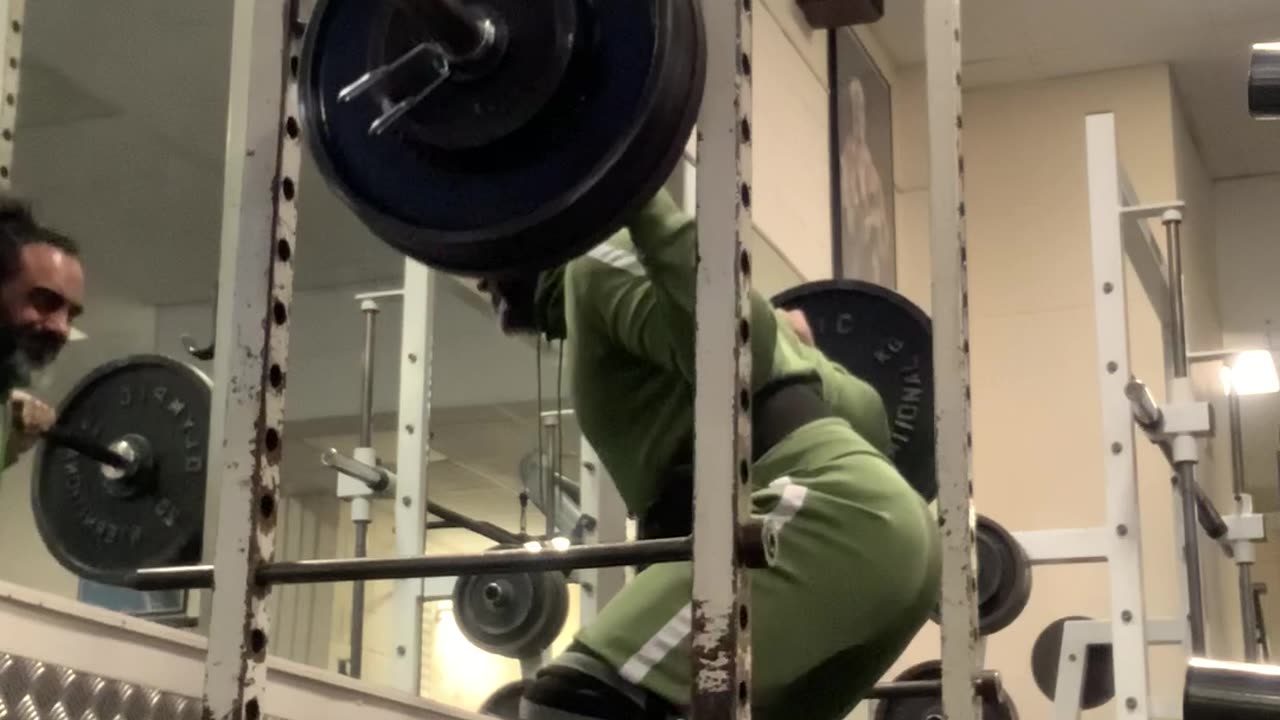 Squat 150kg at 85% 1x1