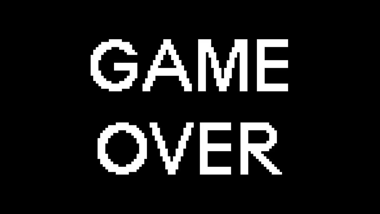 Game over sound effects copyright free