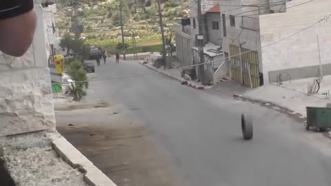 Karma is Real Israeli Army vs. Palestinian Tire