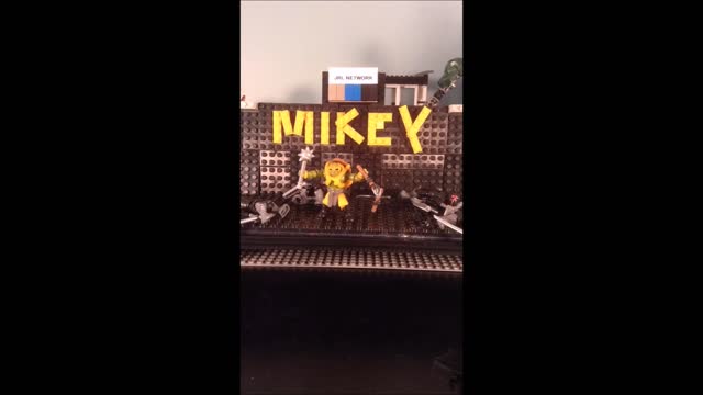 STOPMOTION CiiC TMNT OOTS Mega Bloks Mikey Was eady