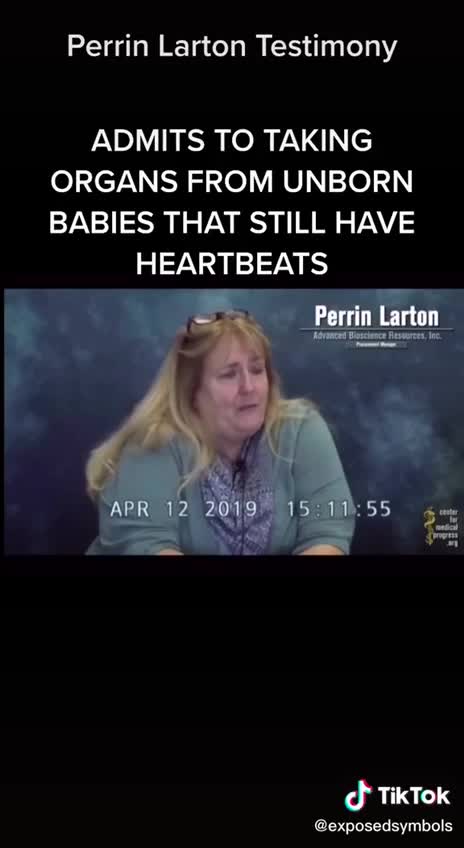 Admits to organ harvesting