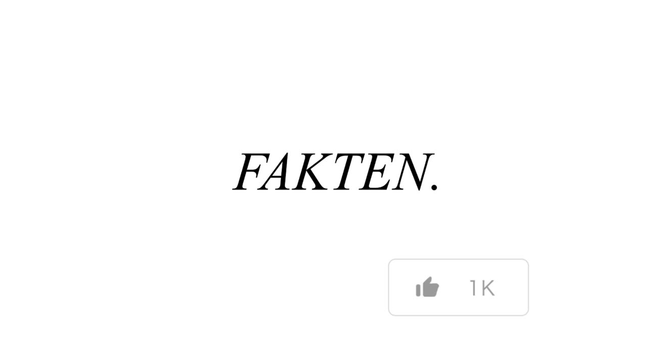 Fakten #1 (Fakten über den menschlichen Körper)