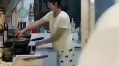 Kitchen funny video