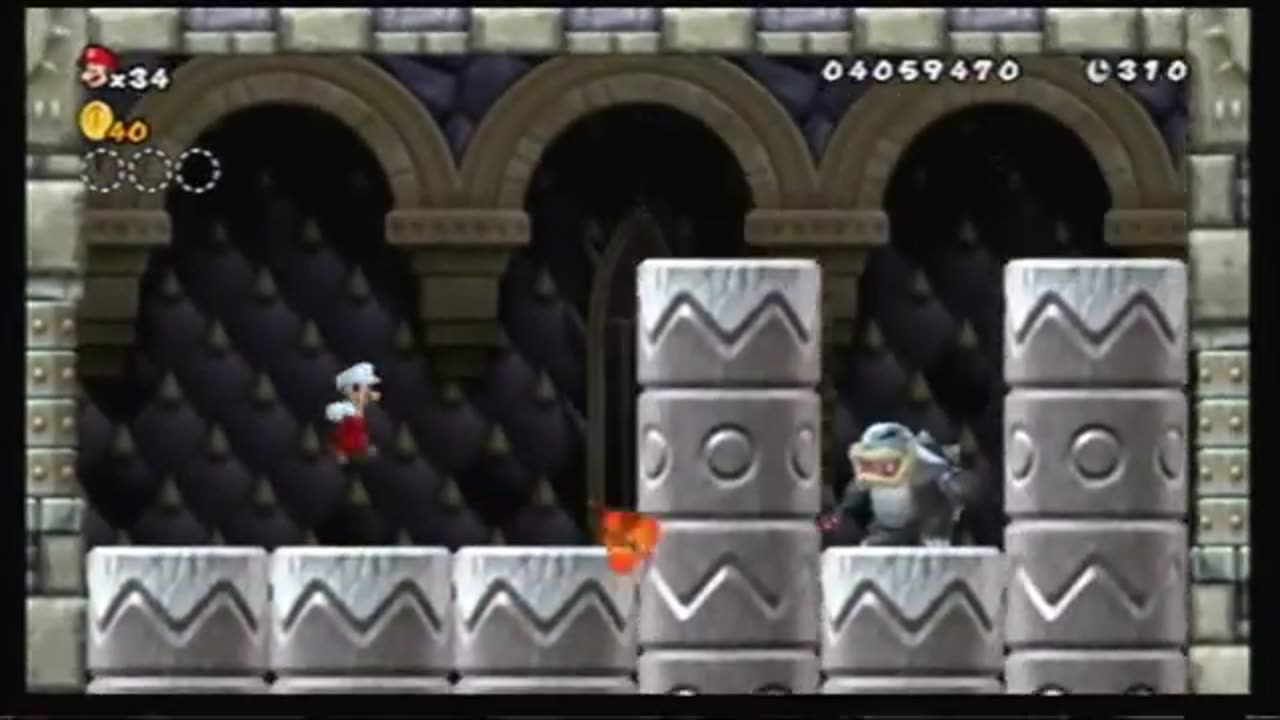 Super Mario World Wii World 6 Castle