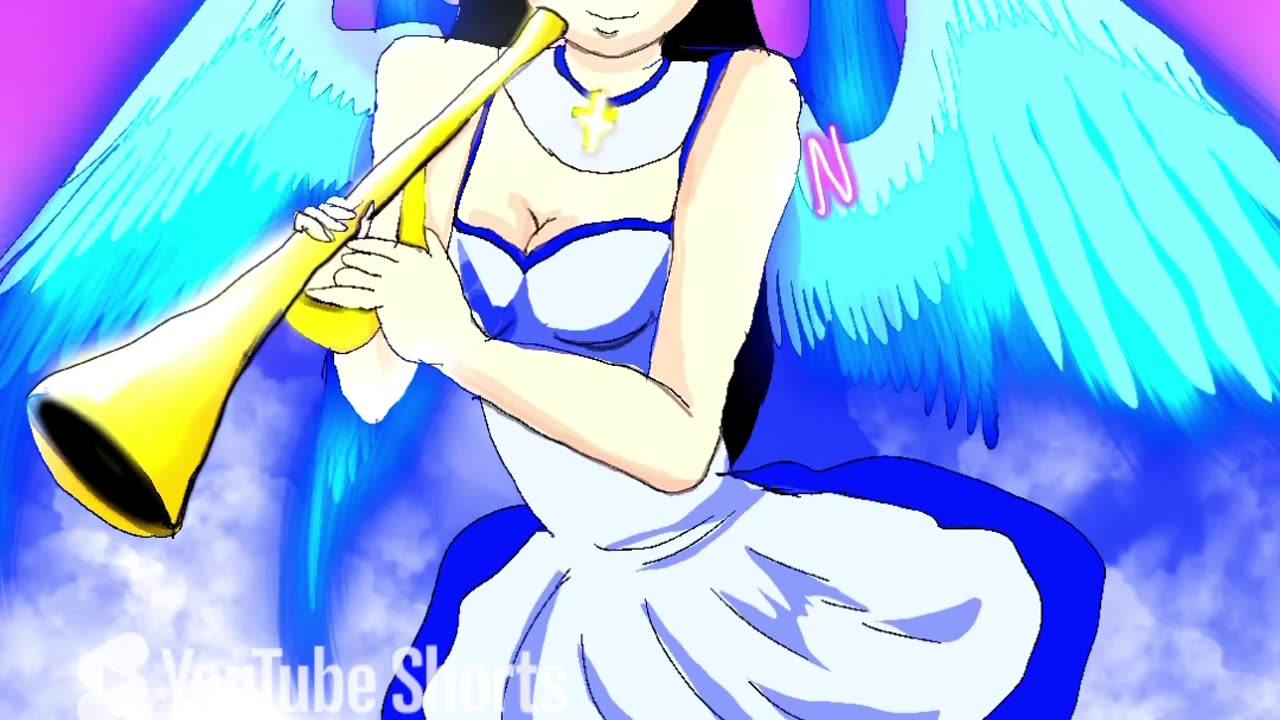 Oc speedpaint nuclear blasts the horns of judgement