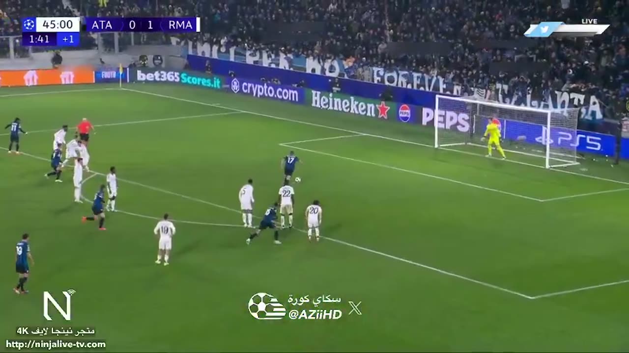 DE KETELAERE SCORED AGAINST REAL MADRID