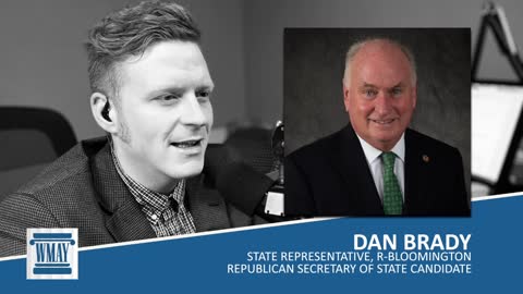 GOP Secretary of State candidate Dan Brady discusses priorities