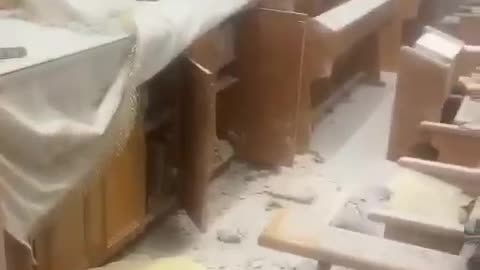 Damage to Jewish Temple in Ashkelon