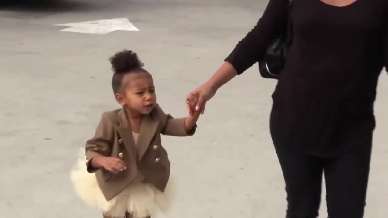 Thats my Girl, Kim kardashian Reacts to north flaunting her wealth in public