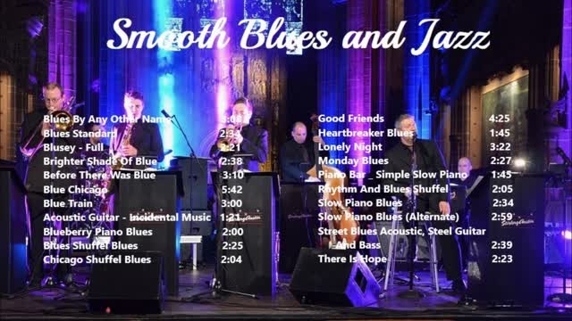 Enjoy the sounds of really cool Blues and Jazz music