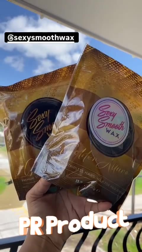 Ovonna Gilliard Showcases Sexy Smooth Golden Allure Hard Wax