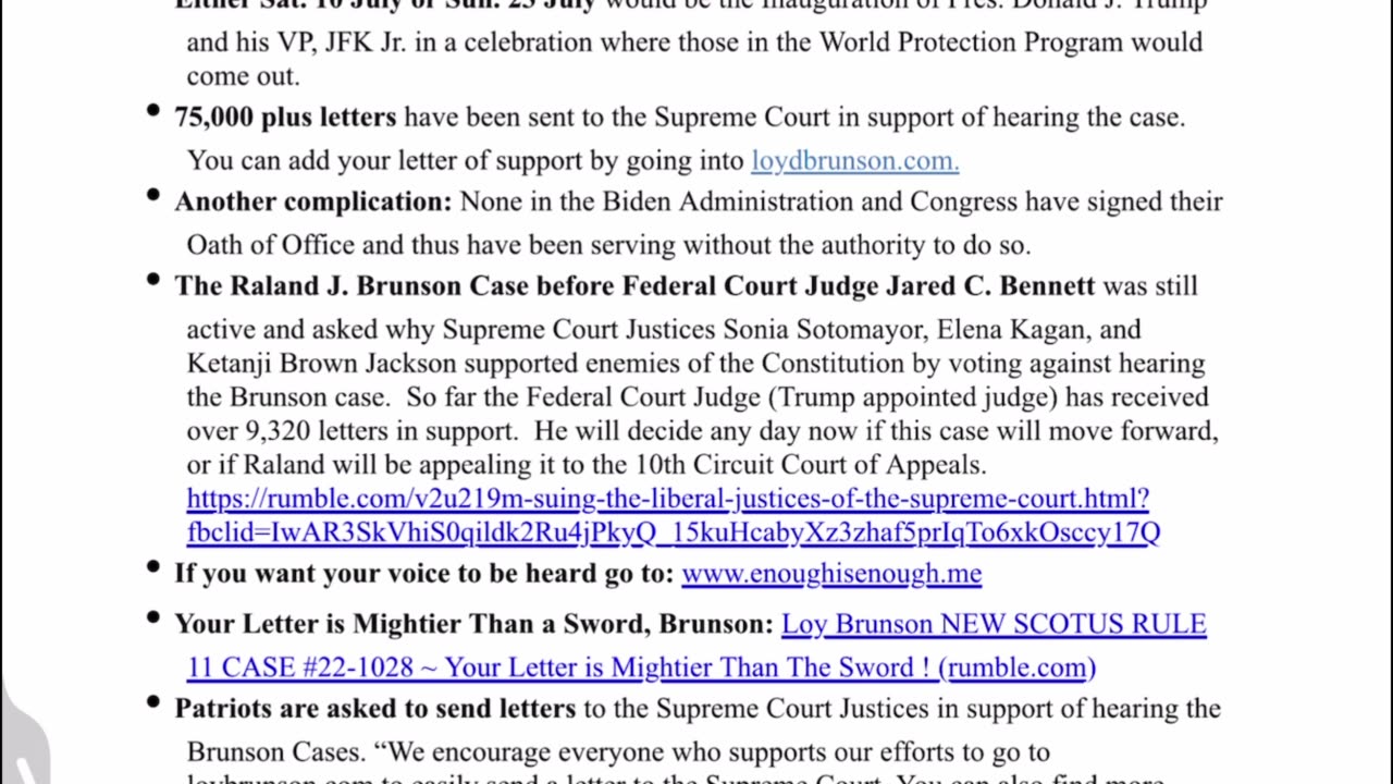 SITUATION UPDATE 6 28 23