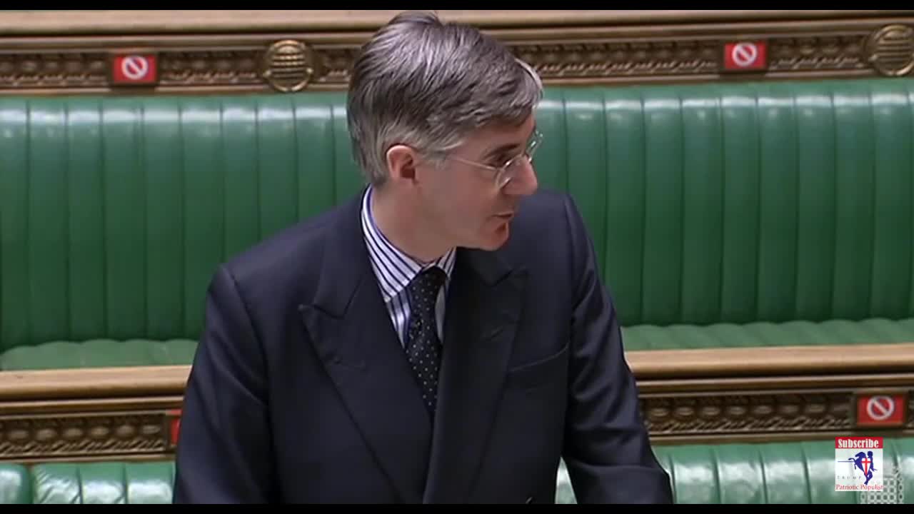 Jacob Rees-Mogg DESTROYING Richard Burgon's Angry & LOADED Question