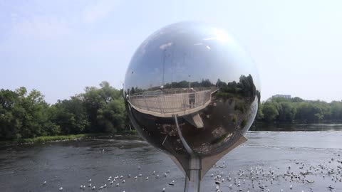 Adawe Crossing Bridge Big Silver Ball ......