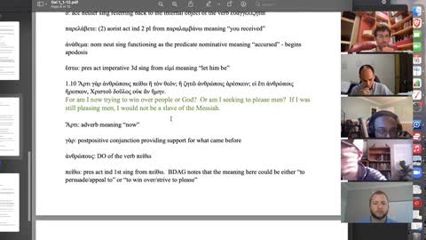 Gal 1:8-10 & Diagramming