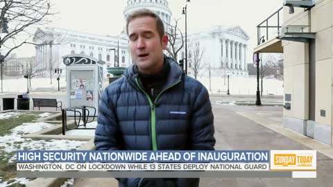 Washington On Lockdown, 13 States Deploy National Guard Ahead Of Inauguration