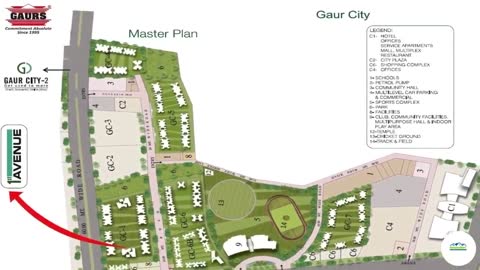 Luxury Apartments Gaur City 1 & Gaur City 2