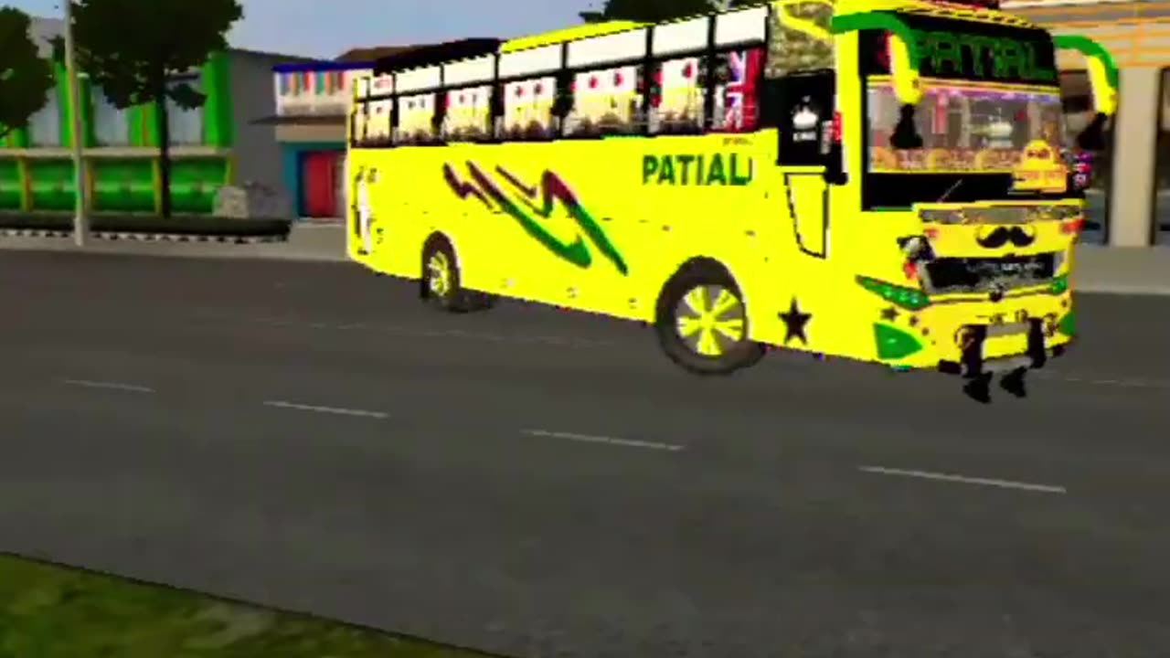 Bus driving