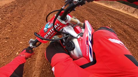 2022 CRF450R Onboard and RAW