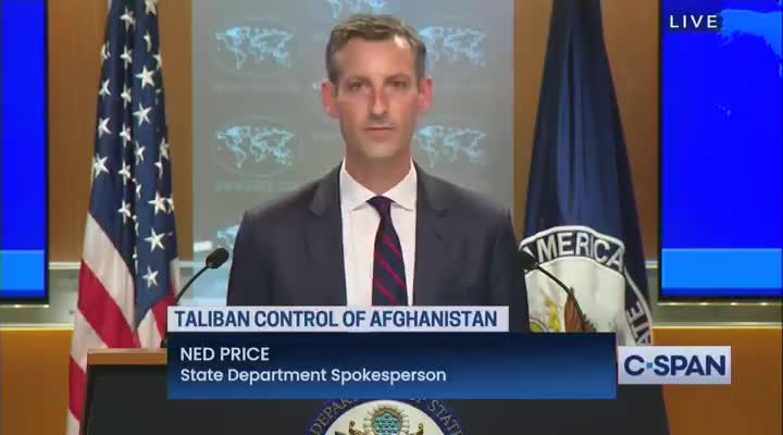 State Department NAIVELY Asks Taliban to Form an "Inclusive and Representative Government”