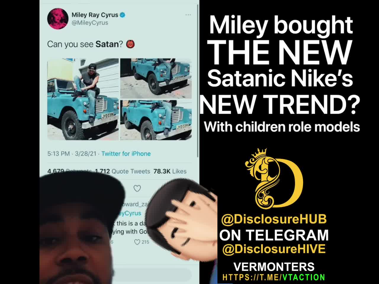 Miley Cyrus bought Satans Shoes my Lil Nas X