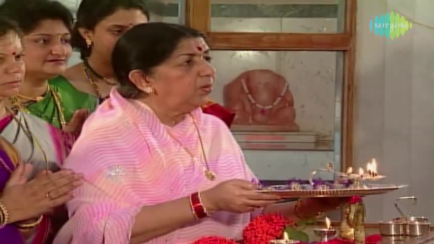 GOD GANPATI AARTI SONG BY TOPMOST SINGER LATA MANGESHKAR