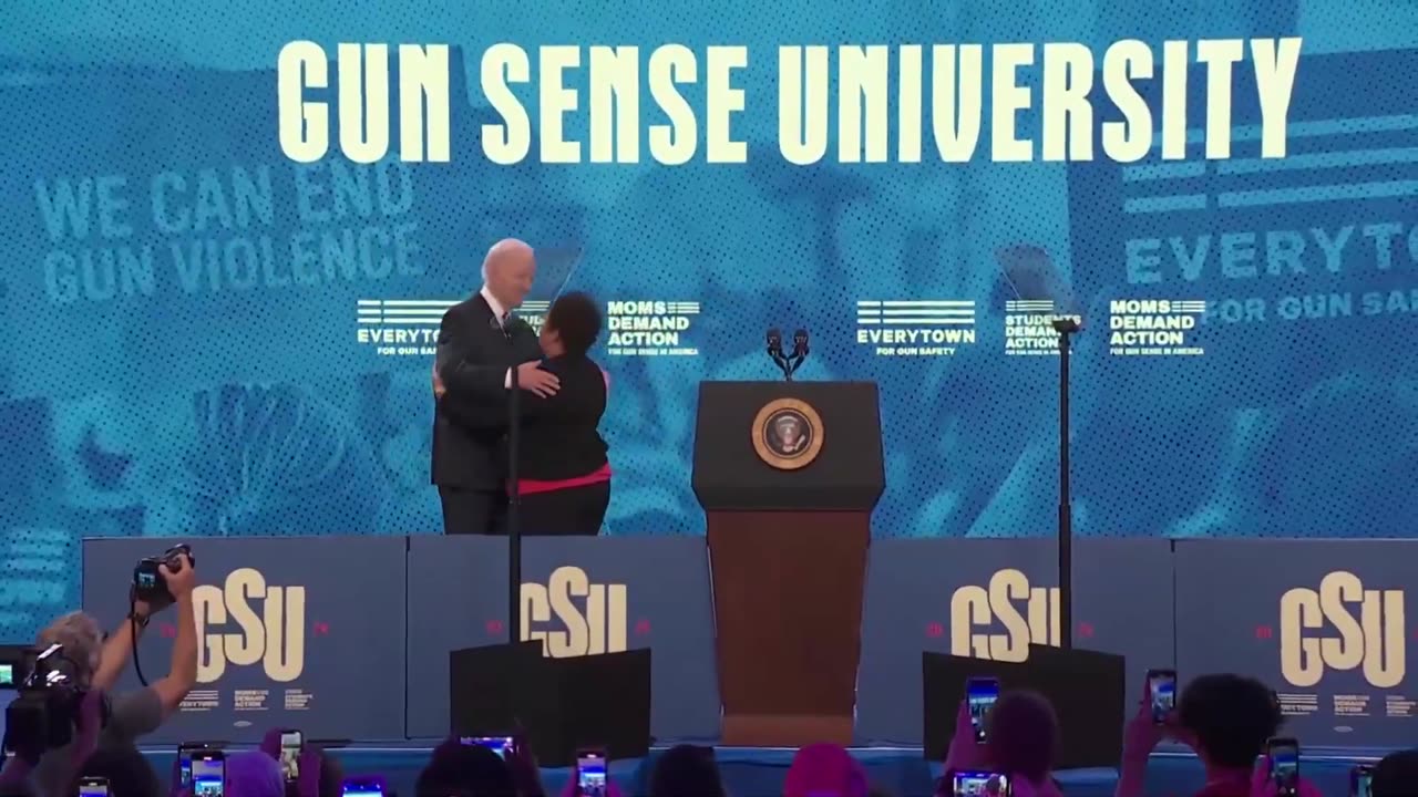 Biden Takes Stage For Gun Control Speech Right After Hunter's Conviction