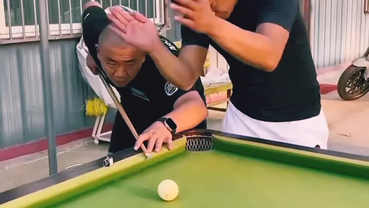 Funny Pool game video😂 #rumble viral video #trending