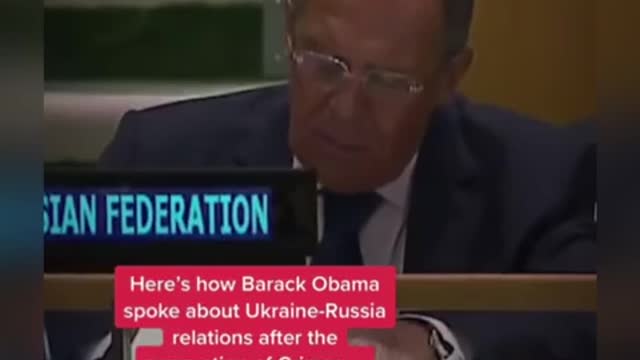 FLASHBACK: Obama Obumer speaks Ukraine-Russia relations after annexation of Crimea 2015