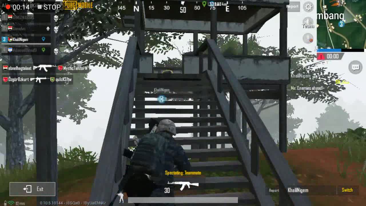 Using AKM To Clear Out Area