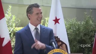 Gov Newsom PRAISES Trudeau For His Gun Grabbing