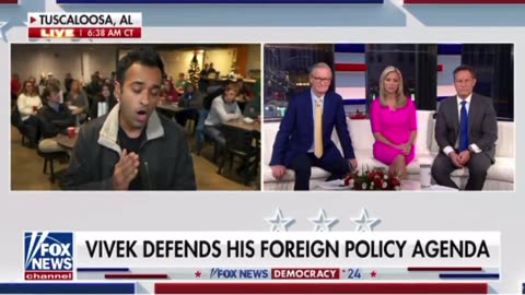 Fox News are melting down because Vivek