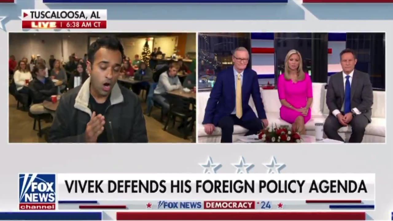 Fox News are melting down because Vivek