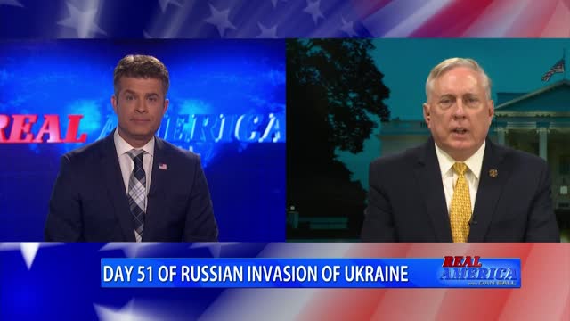 REAL AMERICA -- Dan Ball W/ Colonel Doug Macgregor, The Latest On Russia-Ukraine War, 4/15/22