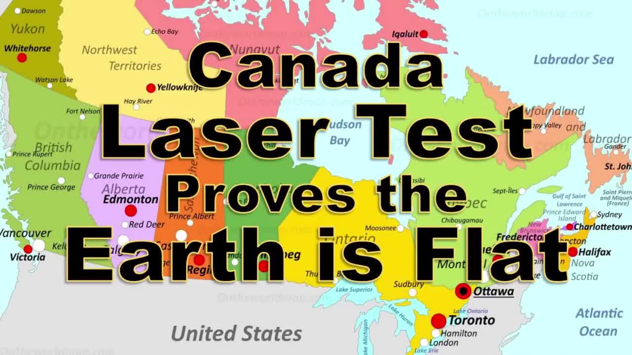 Canadian Railroad Laser Test PROVES Earth is Not a Globe